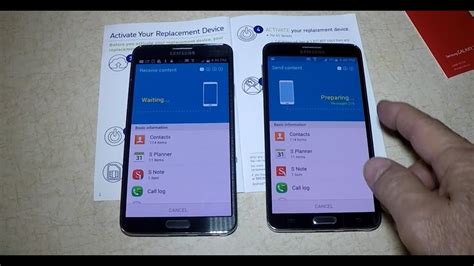 How to transfer from an old Samsung phone to a new one